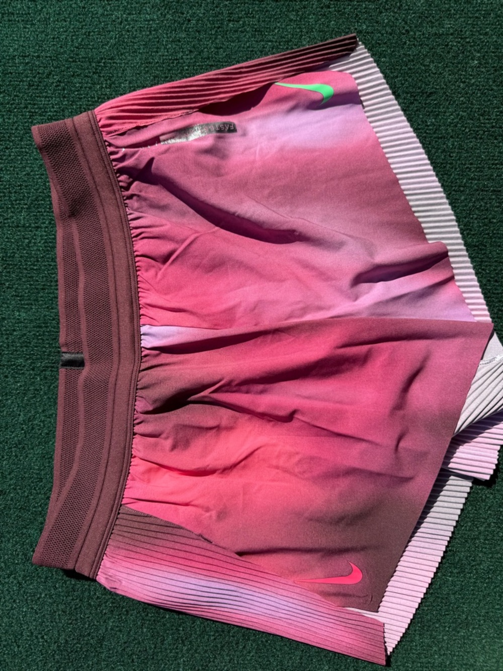 Women's M & XL Dri-FIT ADV Mid-Rise Brief-Lined Running Shorts ~ Faith Kipyegon